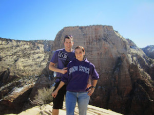 Joe and Andrea Stubbs, location and date not specified | Photo Courtesy of Pound the Pavement for Parenthood, St. George News