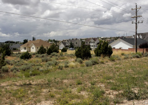 The neighborhood on the other side of the Windmill Plaza LLC subdivision site on the south end of Cedar City, Cedar Knolls area, Cedar City, Utah, July 21, 2015 | Photo taken by Carin Miller, St. George News 