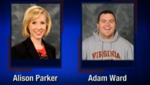 This screenshot from WDBJ-TV7, in Roanoke, Va., shows reporter Alison Parker and photographer Adam Ward. Parker and Ward were killed, Wednesday, Aug. 26, 2015, when a gunman opened fire during a live on-air interview in Moneta, Va. | AP Photo  courtesy of WDBJ-TV7, St. George News
