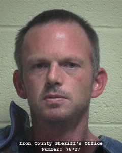 Brett Steven Hunter, of Cedar City, Utah, booking photo posted Aug. 11, 2015 | Photo courtesy of Iron County Sheriff's bookings, St. George News
