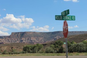 Emergency responders pursued a suspect on state Route 9 to Kolob Terrace road in Virgin, Utah, Aug. 15, 2015 | Photo by Nataly Burdick, St. George News