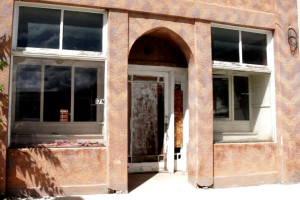 The Rufus Building that is being auctioned for $1 to whoever writes the best essay, Main St., Parowan, Utah, August 31, 2015 | Photo by Carin Miller, St. George News