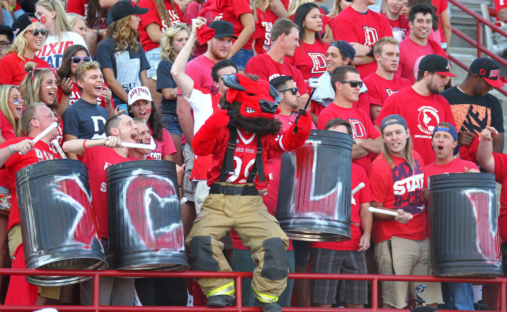 Dixie State University vs. Colorado Mesa University, Football, St. George, Utah, Sept. 5, 2015, | Photo by Robert Hoppie, ASPpix.com, St. George News