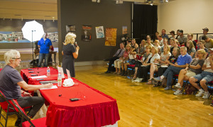 Students and community members attend a DOCUTAH Filmmakers Seminar during the 2014 festival, 2014, St. George, Utah | Photo courtesy of Dave Becker, DOCUTAH, St. George News 2: Students and community members attend a DOCUTAH Filmmakers Seminar during last year’s festival.