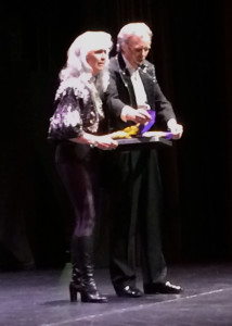 Mark Evans performs "The Mad WOrld of Magic" for an eager audience of children to eaise money for the Cedar City FIre Department, Heritage Center Theater, Cedar City, Utah, September 5, 2015 | Photo by Carin Miller, St. George News 