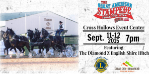 Flyer for the "Great American Stampede" | Image courtesy of Cherry Creek Radio, St. George News