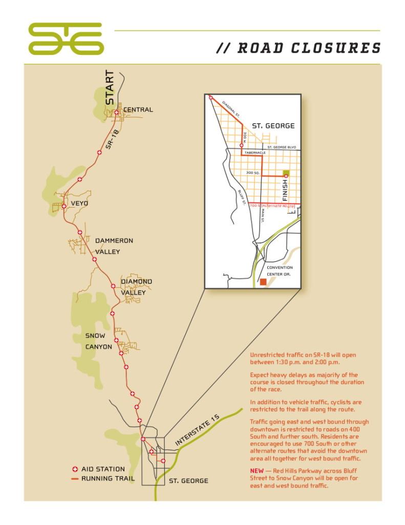 ROAD CLOSURES MAP