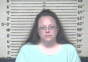 This photo made available by the Carter County Detention Center shows Kim Davis. The Rowan County, Ky. clerk went to jail Thursday for refusing to issue marriage licenses to gay couples, but five of her deputies agreed to comply with the law, ending a two-month standoff, Aug. 3, 2015 | AP Photo courtesy of Carter County Detention Center, St. George News