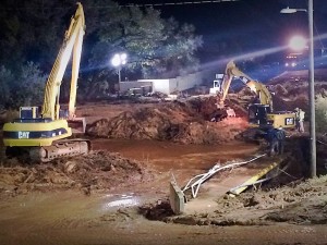 Search and recovery operations continue in the wake of flash flooding in Hildale, Utah, Sept. 15, 2015 | Photo by Kimberly Scott, St. George News