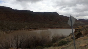 A view of the north-end Quail Creek Reservoir, Quail Creek State Park, Hurricane, Utah, March 3, 2015 | Photo by Mori Kessler, St. George News