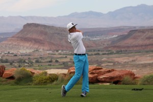 Davis Garner finished third at the Sand Hollow Open. | Photo by Garrit Johnson, Fairways Media