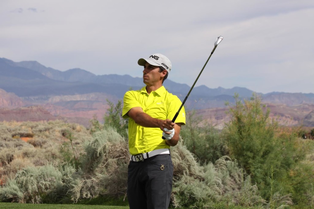 Joe Parkinson finished second at the Sand Hollow Open. | Photo by Garrit Johnson, Fairways Media