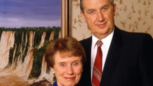 Elder Richard G. Scott and his wife, Jeanene Scott, location not specified, circa 1980s | Photo courtesy of The Church of Jesus Christ of Latter-day Saints, St. George News