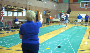 Hunstman World Senior Games Shuffleboard, Oct. 17, 2015 | Photo by Leanna Bergeron, St. George News