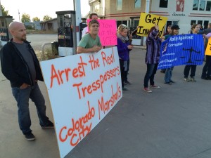 Community rally, Colorado City, Arizona, Oct. 25, 2015 | Photo by Cami Cox Jim, St. George News