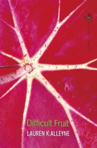 The book cover of "Difficult Fruit" written by Lauren K. Alleyne | Image courtesy of Lauren K. Alleyne, St. George News