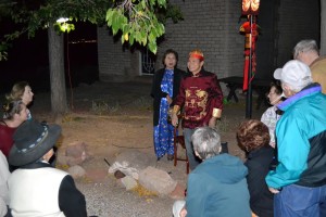 Historical ghosts tell their stories during Ghost Nights at the Silver Reef Museum, Leeds, Utah, October 2014 | Photo courtesy Silver Reef Museum, St. George News
