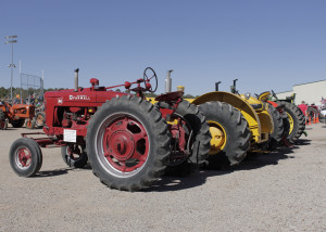 Tractors new and old were on display at the Cedar City Livestock and Heritage Festival, Cross Hollows Event Center, Cedar City, Utah, Oct. 24, 2015 | Photo by Carin Miller, St. George News 