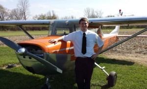 Nathan Stoddard in front of a fixed wing, location and date not specified | Photo courtesy of Upper Limit Aviation, St. George News