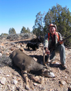 AJ Rogers with his buck deer, location unspecified, Nov. 7, 2004 | Photo courtesy of Brenda Rogers, Utah Division of Wildlife Resources, St. George News