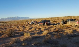 A St. George man is dead after his vehicle rolled while travelling on Mt. Trumbull Loop at milepost 3, south of River Road in St. George, Mohave County, Arizona, Oct. 12, 2015 | Photo courtesy of Mohave County Sheriff’s Office, St. George News