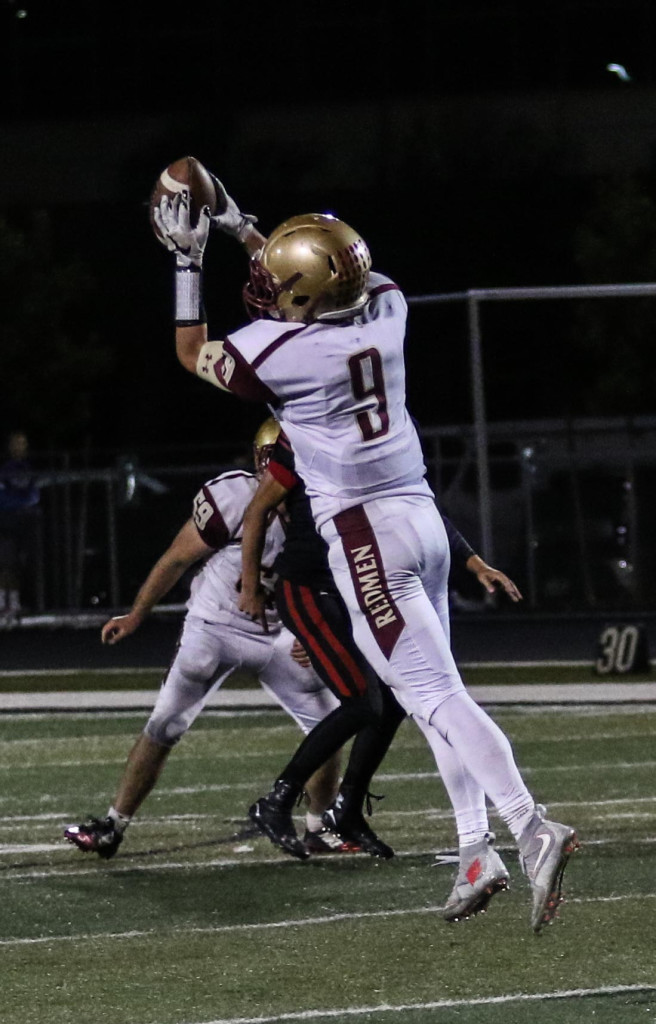 Cedar's Drake Lewis (9), file photo from Hurricane vs. Cedar, St. Hurricane, Utah, Oct. 2, 2015, | Photo by Kevin Luthy, St. George News