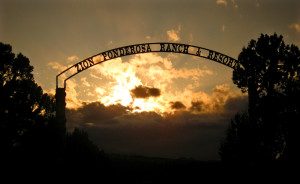 The entrance to Zion Ponderosa Ranch Resort, Mt. Carmel, Utah, date not specified | Photo courtesy of Zion Ponderosa Ranch Resort, St. George News