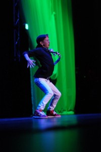 Jayden Wyson, Dixie's Got Talent 2014 winner, performs his hip-hop dance, winning over the crowd and the judges, St. George, Utah, 2014 | Photo courtesy of Dixie State University, St. George News