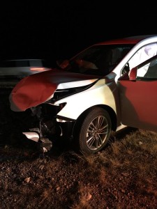 A four-vehicle collision on Interstate 15 near Arizona milepost 11.5 resulted in at least three people transported to thehospital, Mohave County, Arizona, Nov. 29, 2015 | Photo courtesy of Arizona Department of Public Safety, St. George News