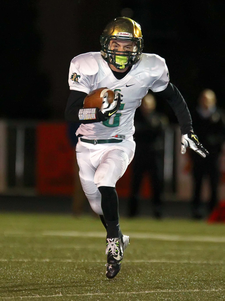 Snow Canyon's Chris Poulson (6), Desert Hills vs. Snow Canyon, Football, St. George, Utah, Nov. 6th, 2015, | Photo by Robert Hoppie, ASPpix.com, St. George News