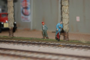 A meticulously crafted O scale model railroad setup belonging to Jim Harper is available for viewing during the Model Train Home Tour, Santa Clara, Utah, Nov. 13, 2015 | Photo by Hollie Reina, St. George News