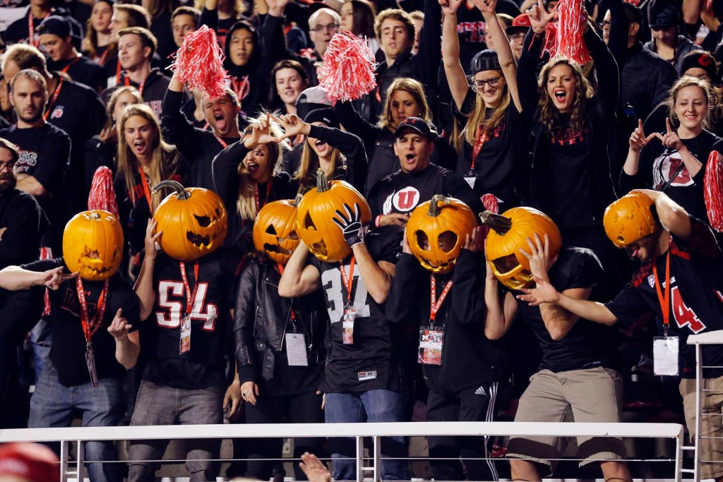 Utah vs. Oregon, Salt Lake City, Utah, Oct. 31, 2015 | AP Photo