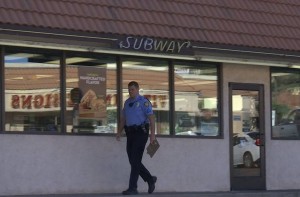 A man with a kinfe robbed the Subway on North Bluff Street Wednesday morning. St. George, Utah, Nov. 18, 2015 | Photo by Sheldon Demke, St. George News