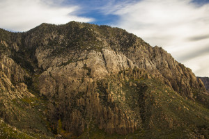 This photo shows a peak in the Pine Valley Wilderness Area, one of many federally-owned lands within Washington County.