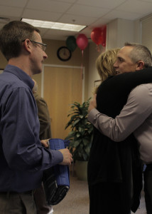 The community gathered to bid Cedar City Hospital Administrator and CEO Jason Wilson a fond farewell before he heads off to Administrate over American Fork Hospital, Cedar City Hospital, Cedar City, Utah, Dec. 12, 2015 | Photo taken by Carin Miller, St. George News