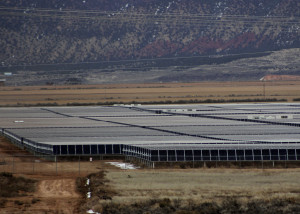 Solar fields, Utah Red Hills Renewable Park, Parowan, Utah, Dec. 10, 2015 | Photo taken by Carin Miller, St. George News