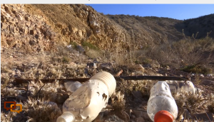 Some of the thousands of items picked up during a cleanup project by the Desert RATS offroad club in the Black Rock area, Washington County, Utah, Dec. 5, 2015 | Photo by Sheldon Demke, St. George News