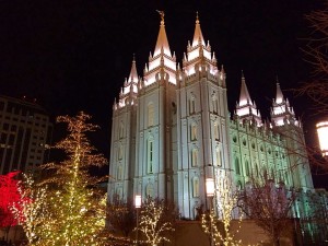 Temple Square during the Christmas holiday, Salt Lake City, Utah, Dec. 6, 2015 | Photo by Kimberly Scott, St. George News
