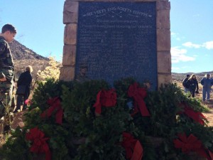 Wreaths Across America celebrated at the Shivwits Band of Paiutes Cemetery, Shivwits, Utah, Dec. 12, 2015 | Photo by Hollie Reina, St. George News
