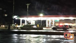 Police at the Phillips 66 gas station at S. 1150 West in Hurricane on Jan. 31, 2016 | Photo by Cody Blowers, St. George News