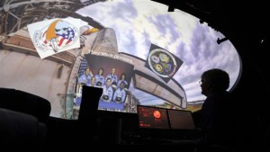 Bob Kelley shows a video at the Scobee Education Center planetarium at San Antonio College following a ceremony to honor the lives of the seven crew members of Challenger shuttle flight STS-51L on the 30th anniversary of the 1986 tragedy, San Antonio, Texas, Thursday, Jan. 28, 2016 | AP Photo by Eric Gay, St. George News