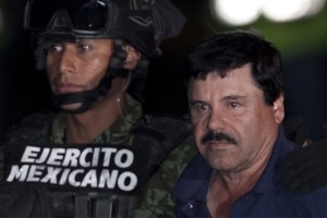 Mexican drug lord Juaquin El Chapo Guzman is recaptured after escaping prison