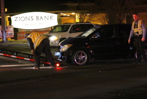 Emergency personnel tend to accident on South River Road and Foremaster Drive, St. George, Utah, Jan. 6, 2016| Photo by Cody Blowers, St. George News