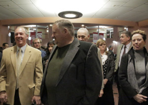 Waiting at the entrance at the 65th Annual Best of Cedar City Awards Gala, Southern Utah University Ballroom, Cedar City, Utah, Jan. 20, 2016 | Photo by Carin Miller, St. George News