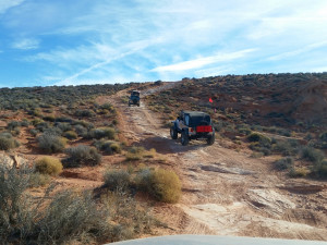 West Rim Lite trail at the Winter 4x4 Jamboree, Hurricane, Utah, Jan. 23, 2015 | Photo courtesy Desert RATS, St. George News