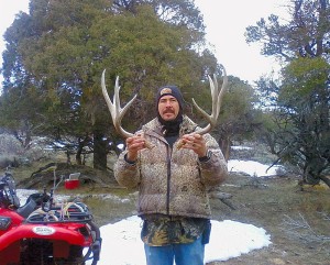 Gathering shed antlers is a fun thing to do in Utah in late winter. Before you gather shed antlers, make sure to complete the state's free online shed antler gathering course. April 16, 2008 | Photo courtesy of Randall Stilson, Utah Division of Wildlife Resources, St. George News