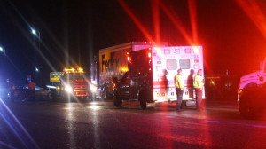 A U-turn attempt on state-route 9 resulted in a Ford Taurus and Toyota SUV colliding the westbound lanes near I-15 Exit 16. The occupants of the Ford Taurus, the driver – who attempted the U-turn – and a passenger, were taken to Dixie Regional Center with injuries, a Utah Highway Patrol trooper said, Washington County, Utah, Jan. 6, 2016 | Photo by Mori Kessler, St. George News