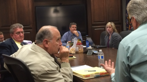 The St. George City Council meets in a work meeting to discuss fees related to the city's special events permitting process, along with other matters, St. George, Utah, Jan. 28, 2016 | Photo by Mori Kessler, St. George News