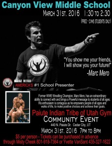 Marc Mero flier | Courtesy of Misty Cheek, St. George News