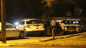 St. George Police officers responding to the report of a gunshot at a residence in downtown St. George, Utah, Feb. 16, 21016 | Photo by Mori Kessler, St. George News